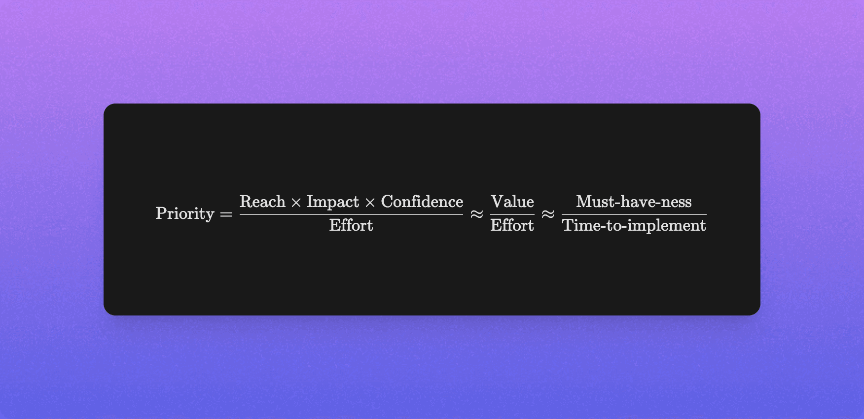 The RICE framework, Value vs Effort, and Kano model, three popular tools for prioritizing features, exhibit similarity.